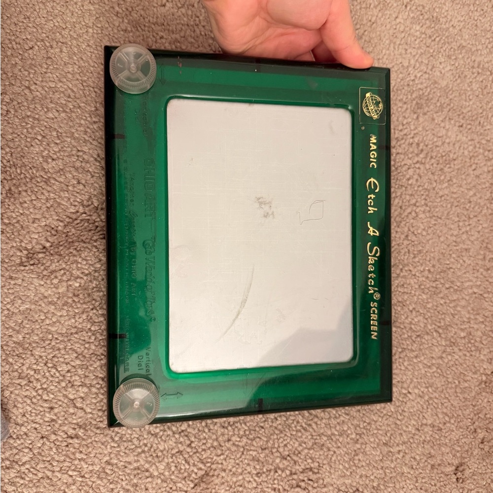 Magic Etch A Sketch Screen - Green